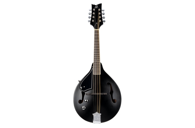 Mandolină electro-acustică Ortega B-Grade  A-Style Series Mandoline 8 String Lefty - black + Gigbag and Strap