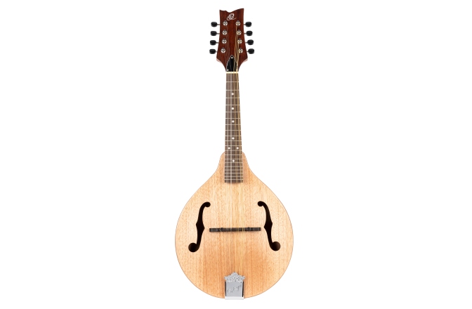 Mandolină pentru stângaci Ortega B-Grade  A-Style Series Mandoline 8 String Lefty - Natur Mahagoni
