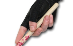 Manusi tobosari Meinl MDGFL-L Fingerless Drummer Gloves