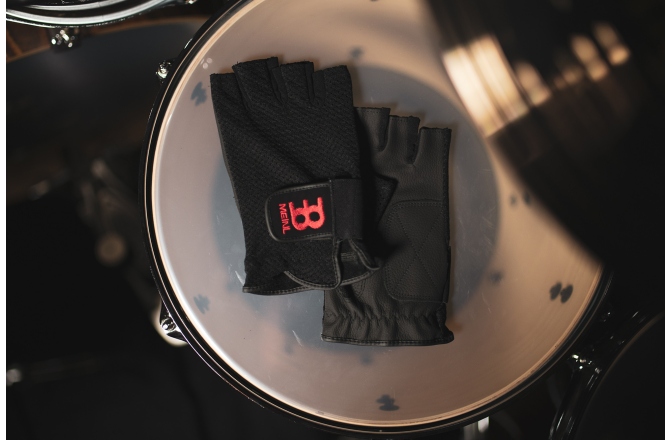 Manusi tobosari Meinl MDGFL-M Fingerless Drummer Gloves