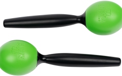 Maracas  Nino Percussion Molded ABS Maracas - Grass Green