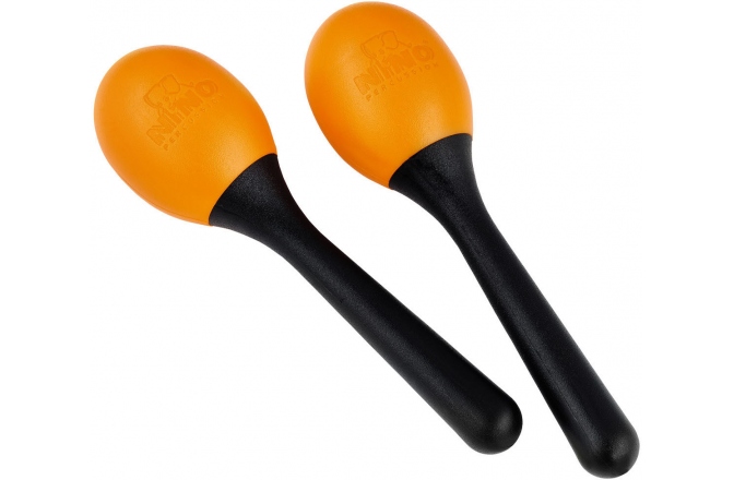 Maracas Nino Percussion Plastic Egg Maracas - Orange