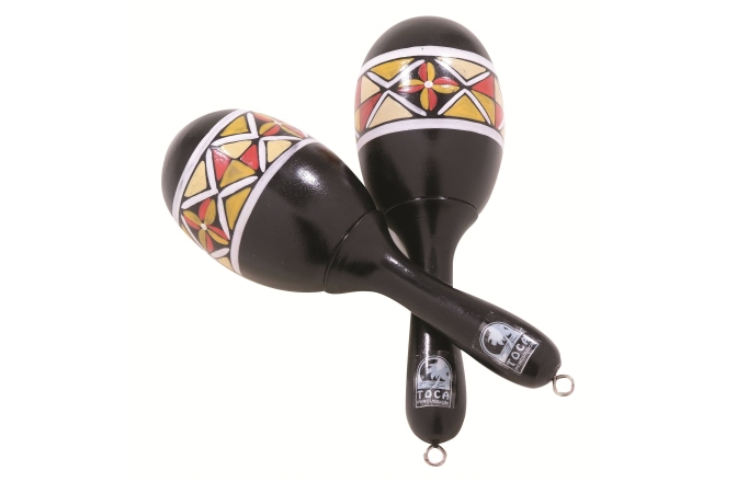 Maracas Toca  Painted wood Maracas