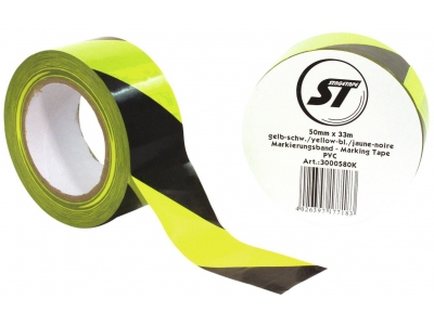Marking Tape PVC yellow/bl