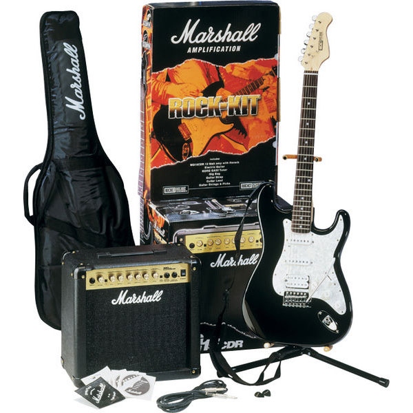 Marshall Rock Kit Including Deluxe Guitar Set Chitara Electrica