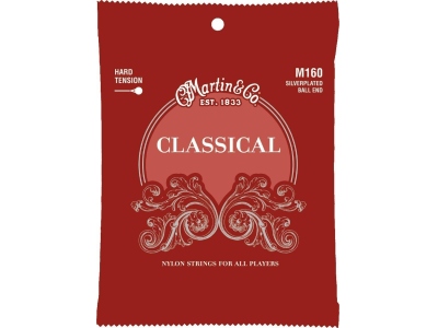 M160 Classical Hard Tension Silver Ball End