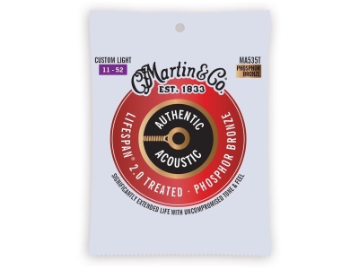 MA535T Custom Light (11-52) AA Treated Phosphor Bronze 92/8 Acoustic
