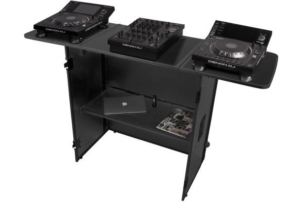 Ultimate Fold Out DJ Table Plus mk2 - Black Ultimate Fold Out DJ Table Plus mk2 - Black