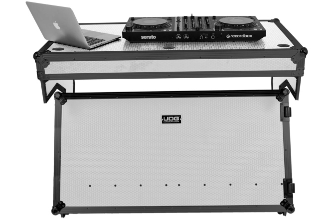 Masă / Pupitru DJ pliabil UDG Ultimate Flight Case Portable Z-Style DJ Table Plus - White