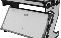 Masă / Pupitru DJ pliabil UDG Ultimate Flight Case Portable Z-Style DJ Table Plus - White