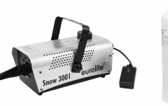 Mașină de zăpadă Eurolite Set Snow 3001 Snow machine + Snow fluid 1l