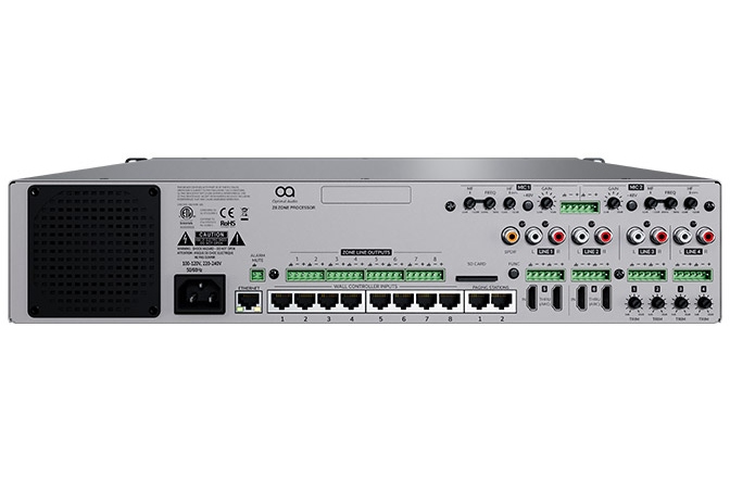 Matrice audio cu 8 zone Optimal Audio ZONE 8