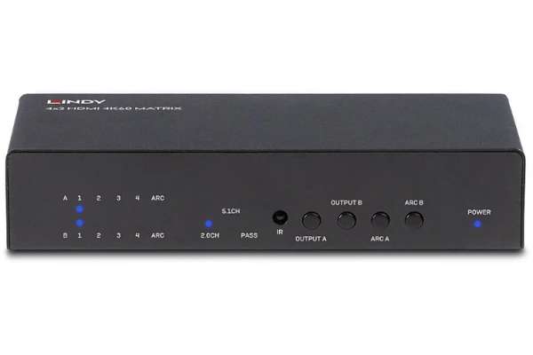 Lindy Matrix 4x2 HDMI 4K60 38084 — 3