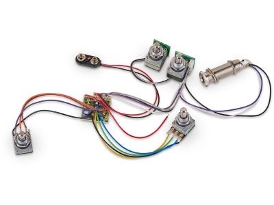  60004 LH - Active BEC 2 Electronics For Active Pickups (Vol PP / Bal / T / B) - Lefthand