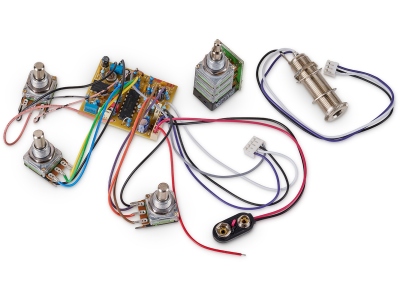  60024-09 - Active BEC 3 Electronics For Active Pickups - 9V - (Vol+Bal PP / T / M / B)