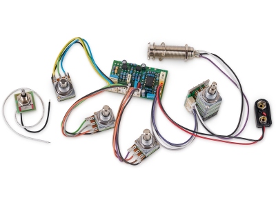  60055 - Warwick Streamer FNA Jazzman 3-Way Electronics - (Vol + Bal PP/ B / M / T) w/ Toggle Switch