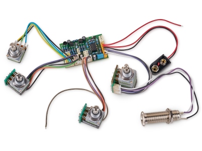 60059 - Warwick Corvette Ltd. 2004 3-Way Electronics - (Vol + Bal PP / B PP / M PP / T)