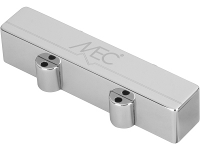  Active J-Style Bass Pickup (Short), Metal Cover, 4-String Neck - Chrome