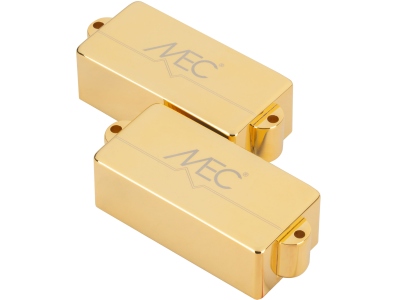  Active P-Style Bass Pickup, Metal Cover, 4-String - Gold