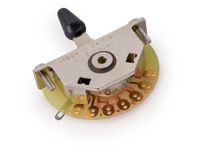  Blade Switch, 3-Position, 7-Pole - Black Tip