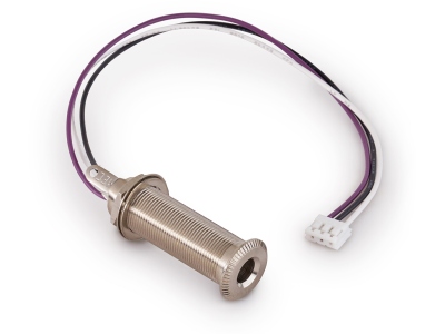  Closed Stereo Jack Socket, for Mounting in Instrument Sides with R4 Connector - Chrome