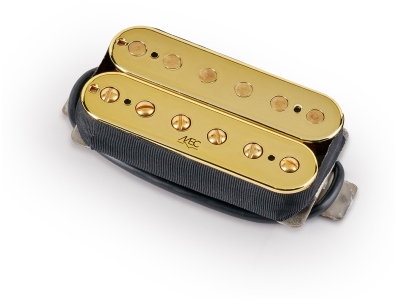  Hot Rod Humbucker Guitar Pickup, Bridge, Open Bobbin - Gold