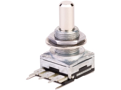  Mono Potentiometer, 4B50K/cc, Solid Shaft
