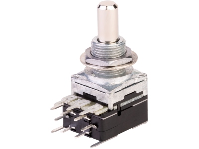  Mono Potentiometer, B100K/cc Push/Pull