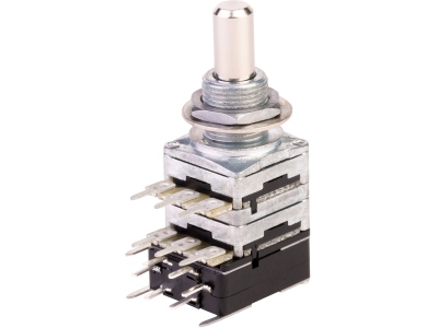  Stereo Potentiometer, (C220K / C220K), Push/Pull, Lefthand