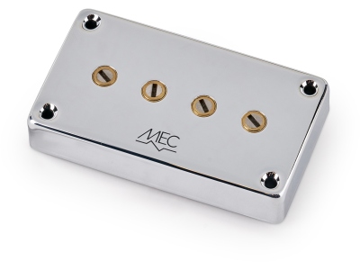  Vintage Single Coil Bass Pickup, 4-String, Bridge - Chrome