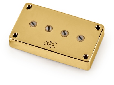  Vintage Single Coil Bass Pickup, 4-String, Bridge - Gold