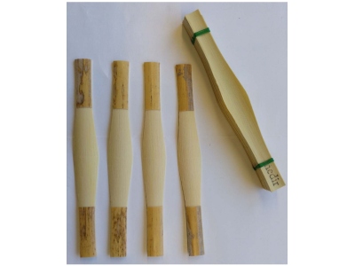 Bassoon cane, gouged and profiled ba111