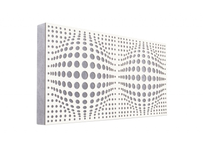 FiberPRO 120 AcouSphere Alb Gri