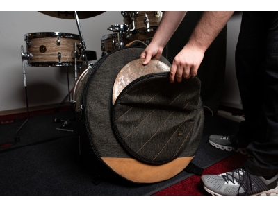 Classic Woven Cymbal Bag 22” - Mocha Tweed