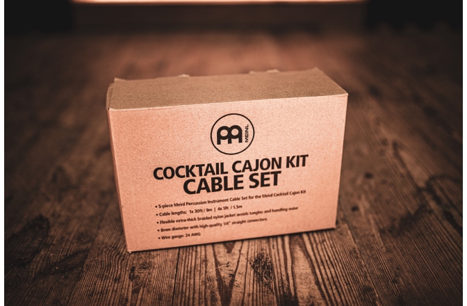 Meinl Cocktail Cajon Instrument Cable Set