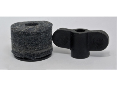Felt Washer + Wing Nut for MCBS