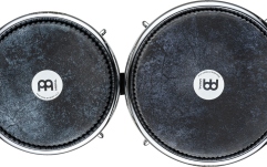  Meinl Fibercraft Fiberglass Bongo Set - 7"- 8 1/2" Hembra black