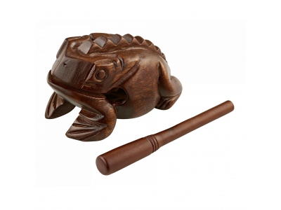 Hand Percussion Wooden Frog - Large