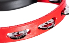  Meinl Headliner Series Molded ABS Tambourine - Red