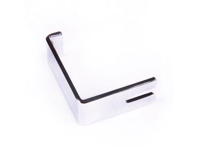 L shaped clamp in chrome - for top part of bongo stands TMB + TMB-S