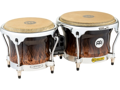 Professional Series Wood Bongo - Brown Burl 7