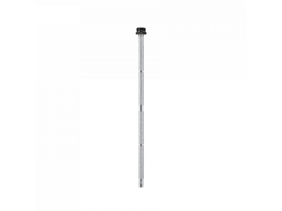 rod with threaded microphone connector - straight rod