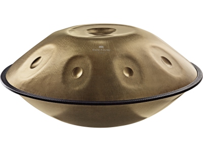 Sensory Handpan Stainless Steel C# Minor 9 Notes 432 Hz - Vintage Gold
