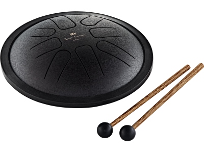 Small Steel Tongue Drum F Minor 7 Black