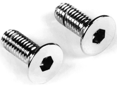 socket screw set of 2 pcs chrome - for height adjustment of the steelystand