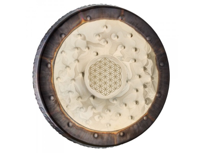 Sonic Energy 22'' Soundscape Gong Flower of Life SGFOL22