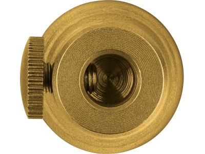 Tuning Fork Vibration Foot Small - Gold