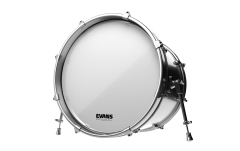 Membrană de Tobă Mare Evans EQ3 Resonant Smooth White BD Head No Port 26 Inch
