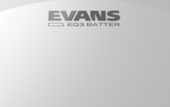 Membrană de tobe Evans EQ3 Frosted Bass Drum Head 20 Inch