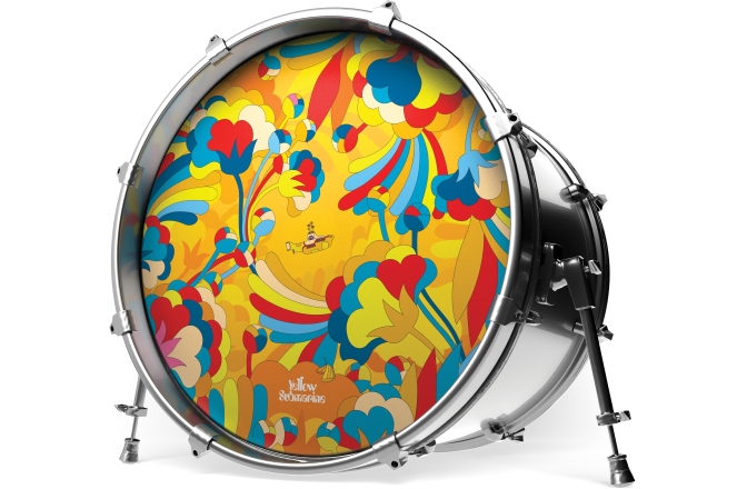 Membrana de tobe Evans Yellow Submarine 20'' Primrose Prairie Resonant